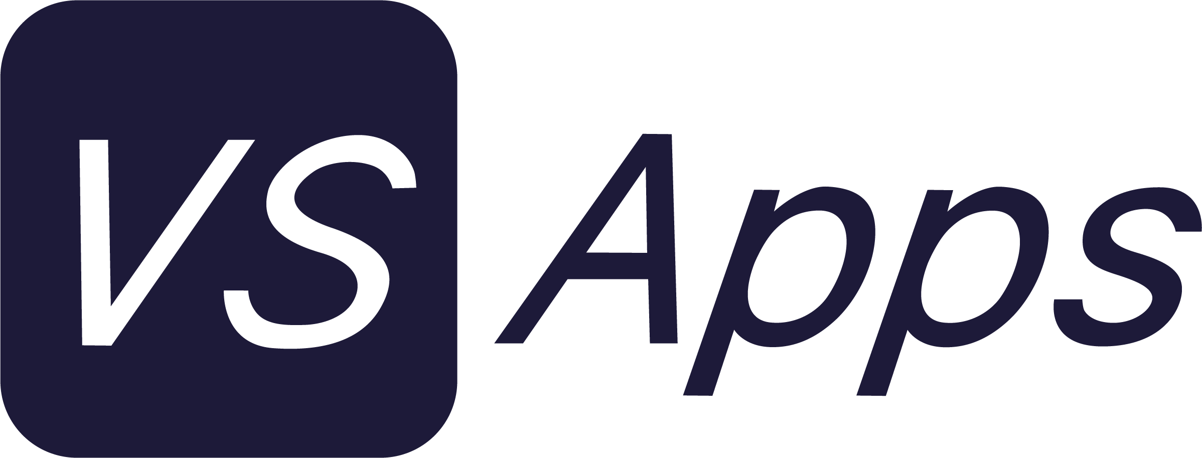 Logo der VS-Apps GmbH in Blau